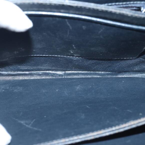 CELINE C Saluki Shoulder Bag Navy - Picture 11 of 16